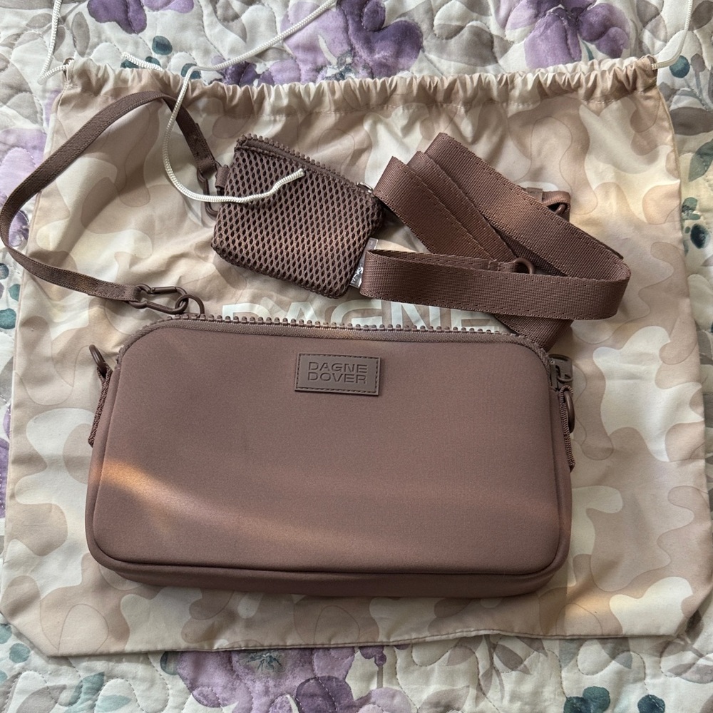 Dagne Dover Women's Dune color Nora Shoulder Bag